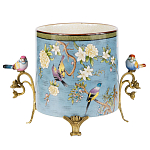 Фарфоровое кашпо с птицами Eden Garden варинант исполнения - 1 | Loft Concept в Санкт-петербурге