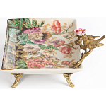 Блюдо фарфоровое Поле цветов Terra варинант исполнения - 3 | Loft Concept в Санкт-петербурге