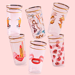 Стакан Seletti Tongue варинант исполнения - 2 | Loft Concept в Санкт-петербурге