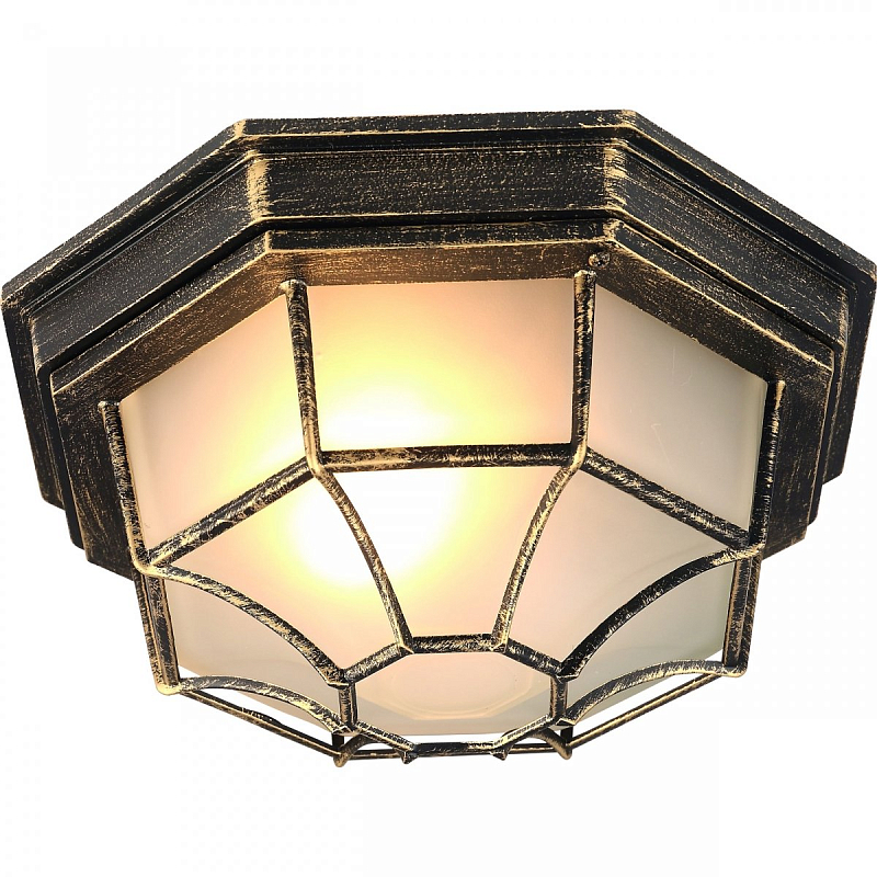 Потолочный светильник Ceiling Light Pagoda vintage Brown Коричневый в Санкт-петербурге | Loft Concept 