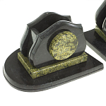 Настольный письменный набор из змеевика из 7-ми элементов Successful Leader варинант исполнения - 5 | Loft Concept в Санкт-петербурге