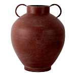 Ваза бордовая с 2-мя фактурными ручками Vase Burgundy Glaze варинант исполнения - 1 | Loft Concept в Санкт-петербурге
