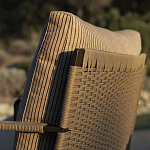 Дизайнерское уличное кресло на металлическом каркасе PHOENIX Armchair варинант исполнения - 9 | Loft Concept в Санкт-петербурге