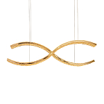 Люстра волнистой формы с фактурным хрустальным плафоном Light Delight варинант исполнения - 7 | Loft Concept в Санкт-петербурге