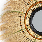 Зеркало с бахромой WICKER MIRROR 100 варинант исполнения - 2 | Loft Concept в Санкт-петербурге