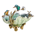 Чаша в виде листка лотоса с птицами Eden Garden варинант исполнения - 2 | Loft Concept в Санкт-петербурге