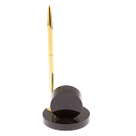 Часы настольные с ручкой из натурального камня Stone Clock варинант исполнения - 3 | Loft Concept в Санкт-петербурге