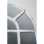 Зеркало-окно с эффектом старения в венецианском стиле Venetian White Mirror варинант исполнения - 3 | Loft Concept в Санкт-петербурге