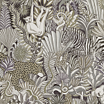 Ткань Jungle Animaux Camoufles Бежевый Велюр N 1147 варинант исполнения - 1 | Loft Concept в Санкт-петербурге