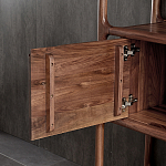 Стеллаж в гостиную для книг Moon Walnut Furniture варинант исполнения - 9 | Loft Concept в Санкт-петербурге