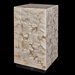 Торшер прямоугольный из натурального камня Calcite Geometry варинант исполнения - 9 | Loft Concept в Санкт-петербурге