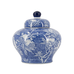 Ваза с крышкой в китайском стиле Гранатовое дерево Blooming Pomegranate варинант исполнения - 9 | Loft Concept в Санкт-петербурге