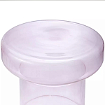 Кофейный столик стеклянный Elegant Lilac Glass Model варинант исполнения - 4 | Loft Concept в Санкт-петербурге