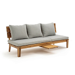 Садовый диван-трансофрмер Kate серый варинант исполнения - 1 | Loft Concept в Санкт-петербурге