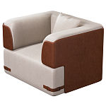 Кресло Richmond  с кожаной отделкой варинант исполнения - 2 | Loft Concept в Санкт-петербурге