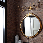 Зеркало в ассиметричной золотой раме Mirror of Aragorn варинант исполнения - 4 | Loft Concept в Санкт-петербурге