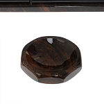 Настольный письменный набор с часами из природного камня обсидиана  Gift for Manager варинант исполнения - 6 | Loft Concept в Санкт-петербурге