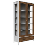 Витрина из массива бука двухдверная Tasteful Furniture варинант исполнения - 1 | Loft Concept в Санкт-петербурге