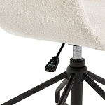 Вращающееся кресло с обивкой букле Boucle Office Chair варинант исполнения - 4 | Loft Concept в Санкт-петербурге