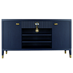 Комод-буфет Elsa Dreams Blue с открытыми полками   варинант исполнения - 9 | Loft Concept в Санкт-петербурге