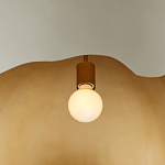 Подвесной светильник в форме купола с сочетанием золотого и оливкового цвета Eggshell варинант исполнения - 2 | Loft Concept в Санкт-петербурге