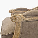 Кресло William Classical Armchair brown flax варинант исполнения - 4 | Loft Concept в Санкт-петербурге