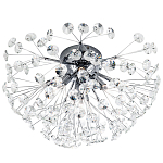 Потолочный светильник Crystal Dandelions Chrome Ceiling Lamp варинант исполнения - 1 | Loft Concept в Санкт-петербурге