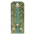 Сувенир Погон Старший Лейтенант ВДВ из натурального камня змеевик Souvenir Epaulets варинант исполнения - 1 | Loft Concept в Санкт-петербурге