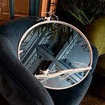 Зеркало настенное в раме белого цвета с декором птица на ветке Mirror Portal варинант исполнения - 3 | Loft Concept в Санкт-петербурге