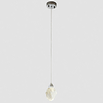 Подвесной светильник с хрустальным плафоном хром Esme Crystal Chrome Hanging Lamp варинант исполнения - 2 | Loft Concept в Санкт-петербурге