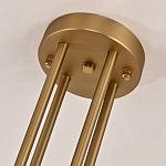 Люстра CANELLE Round Chandelier 8 Modern Brass варинант исполнения - 3 | Loft Concept в Санкт-петербурге