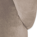 Барный стул вращающийся со спинкой Бежевый Велюр Vendramin Chair варинант исполнения - 3 | Loft Concept в Санкт-петербурге