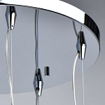 Люстра каскадная с 5-ю разноцветными стеклянными плафонами Kaleido варинант исполнения - 12 | Loft Concept в Санкт-петербурге