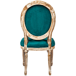 Стул из натурального бука зелёный с цветочным принтом Impressionism in Color варинант исполнения - 2 | Loft Concept в Санкт-петербурге