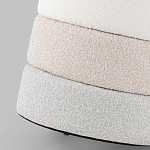 Пуф Three Colors в ткани букле из трех цветов  варинант исполнения - 5 | Loft Concept в Санкт-петербурге