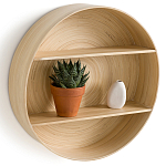 Полка настенная из бамбука Zenara варинант исполнения - 2 | Loft Concept в Санкт-петербурге