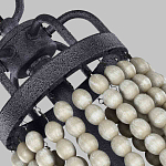 Люстра с 6-ю лампами и кремовыми деревянными бусинами Feiss варинант исполнения - 6 | Loft Concept в Санкт-петербурге