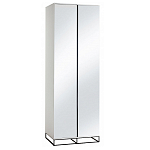 Двухдверный шкаф с зеркальными дверцами Strict Lines варинант исполнения - 5 | Loft Concept в Санкт-петербурге