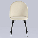 Мягкий стул в бежевом велюре Miruna Chair варинант исполнения - 3 | Loft Concept в Санкт-петербурге