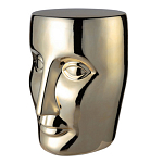 Керамический табурет Золотое Лицо  варинант исполнения - 1 | Loft Concept в Санкт-петербурге