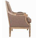 Кресло William Classical Armchair brown flax варинант исполнения - 1 | Loft Concept в Санкт-петербурге
