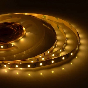 Светодиодная лента 4,8W/m 60LED/m 3528SMD теплый белый