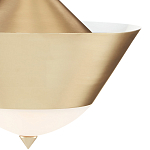 Подвесной светильник светодиодный конусообразный Сone Shaped Gold Pendant варинант исполнения - 1 | Loft Concept в Санкт-петербурге