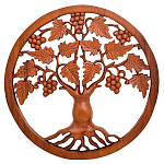 Панно из дерева Osier Panel With Trees варинант исполнения - 1 | Loft Concept в Санкт-петербурге