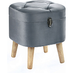 Пуф Leather with a snap варинант исполнения - 1 | Loft Concept в Санкт-петербурге