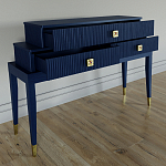 Премиальная Консоль с тремя ящиками Elsa Dreams Blue варинант исполнения - 2 | Loft Concept в Санкт-петербурге