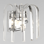 Бра цвета никель с изогнутыми хрустальными элементами Radiant Ribbons варинант исполнения - 4 | Loft Concept в Санкт-петербурге