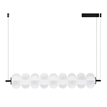 Светодиодный подвесной светильник линейный с белым воздушным плафоном Glowing Cloud варинант исполнения - 2 | Loft Concept в Санкт-петербурге