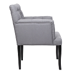 Кресло Addison Chic Armchair grey flax варинант исполнения - 2 | Loft Concept в Санкт-петербурге