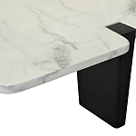 Стол журнальный низкий с фигурной столешницей Threshold варинант исполнения - 4 | Loft Concept в Санкт-петербурге